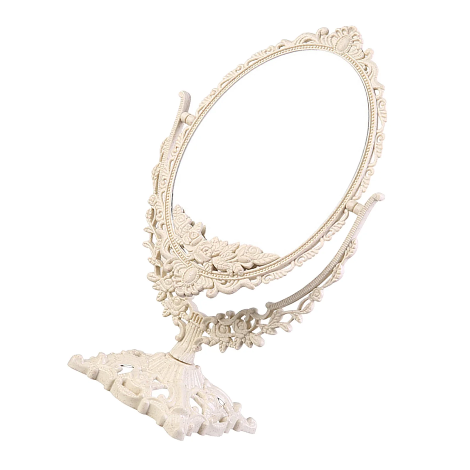 

Adjustable Makeup Mirror for Desk Elegant and Generous Look Nonfade Durable Material for Daily Beauty Routine Desk Mirror