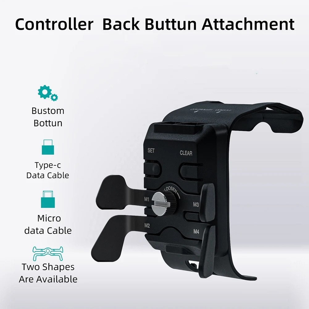 Controller Back Button Attachment Adapter Paddles Keys Trigger for /X// Controller Gamepad