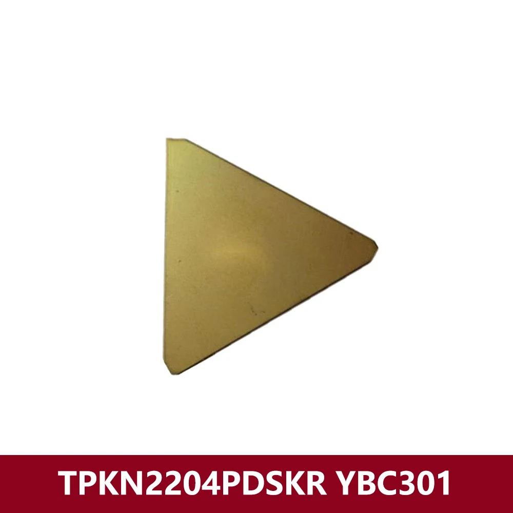 Оригинальный TPKN2204PDSKR YBC301 Карбидные вставки для станков TPKN2204 PDSKR TPKN 2204 PDSKR Токарный станок с ЧПУ Токарные инструменты TPKN22 Бар