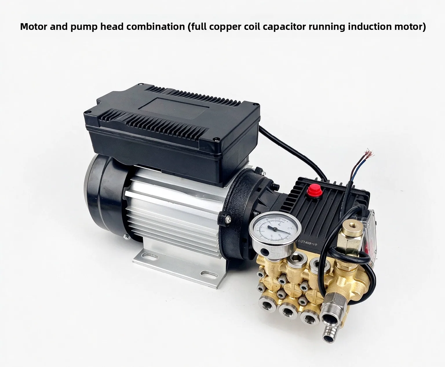 High Pressure Power Washer 2.2KW, 220V Single Phase Full Copper Motor, Portable Cleaner for Car and Floor Wash