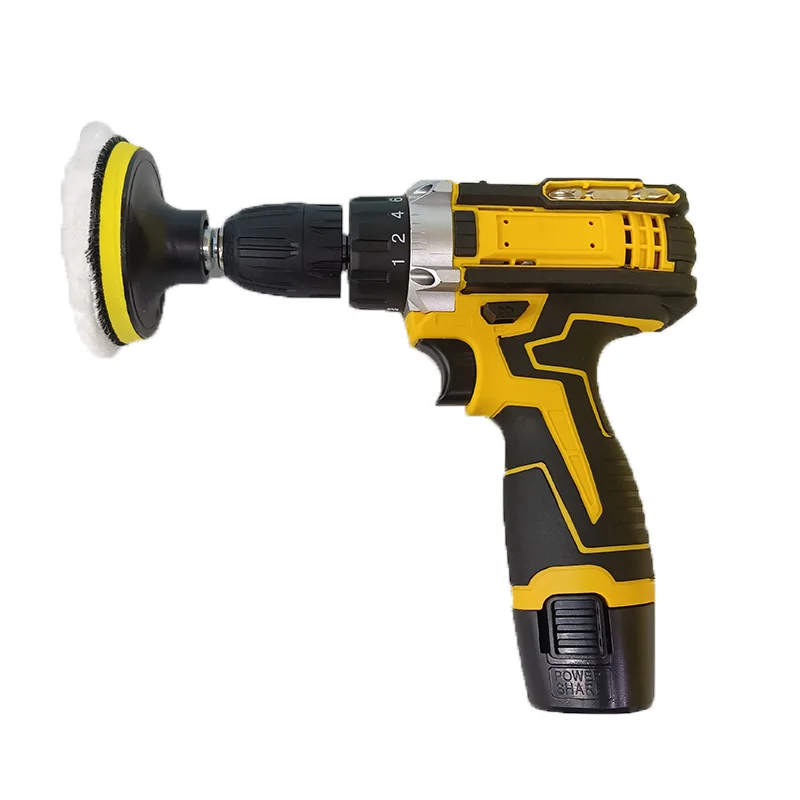 Poliermaschine, elektrische Bohrmaschine, 32 Stück, Zubehörkastenfunktion, 2-in-1-Polier- und Wachsmaschine, elektrischer Schraubendreher, Zwei-in-Eins – Detail 8