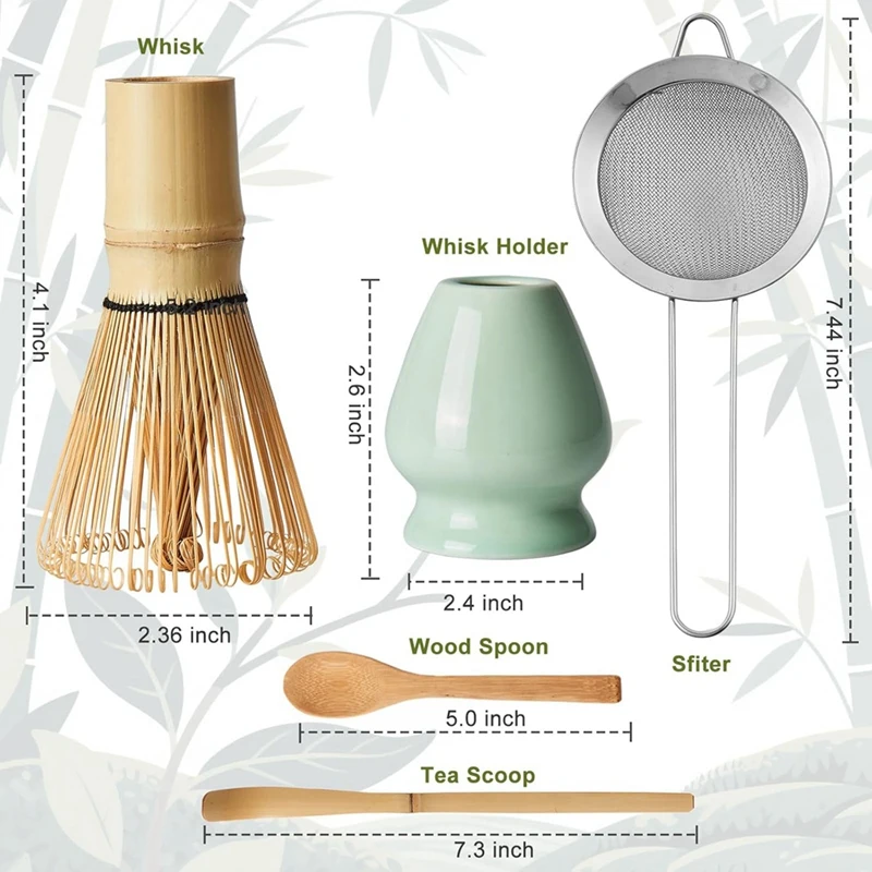 5Pcs Matcha Whisk S…
