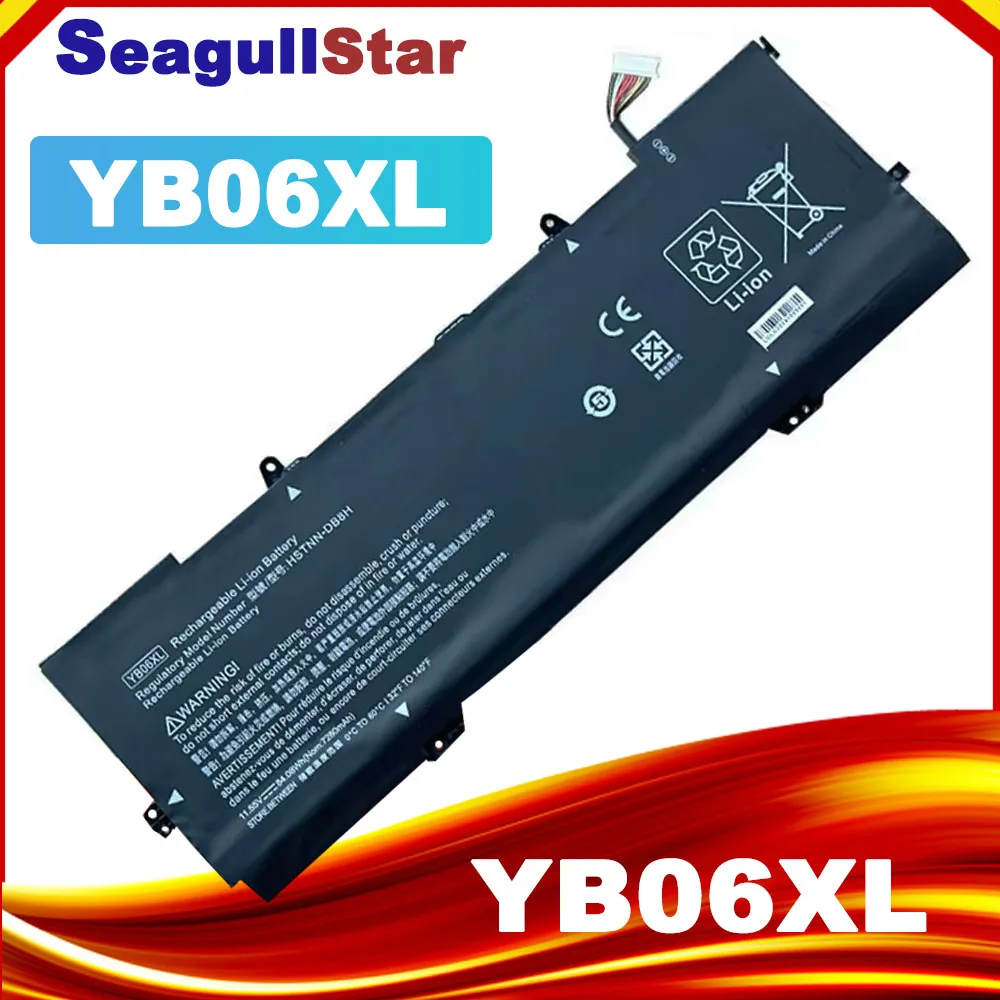 

YB06XL Laptop Battery For HP Spectre X360 15 15-CH000NO CH004NB CH011DX TPN-Q200 928427-271 HSTNN-DB8H HSTNN-DB8V