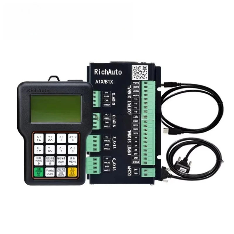 

Hot Sale Richauto A11s A11 0501 0504 A15 A12S A18 B18 Dsp Controller Dsp A11 Hand Set for 3 Axis Cnc Router
