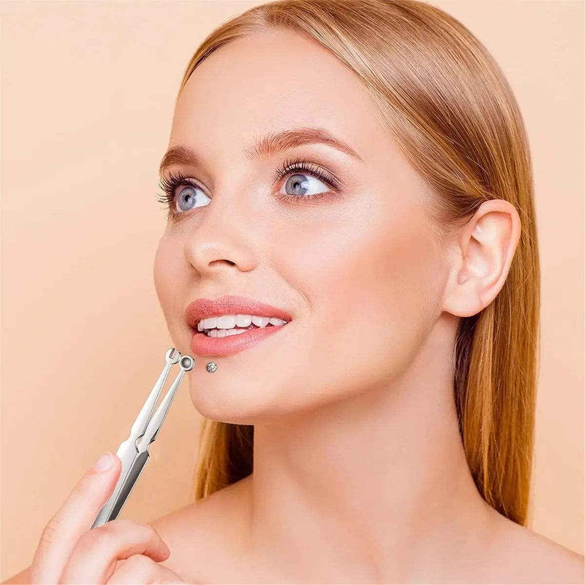 Budget-Friendly-Multi-Purpose Piercing Clamp Tool,Piercing Removal Tool-Perfect to Change and Remove,Lip and Nose Jewelry Remove
