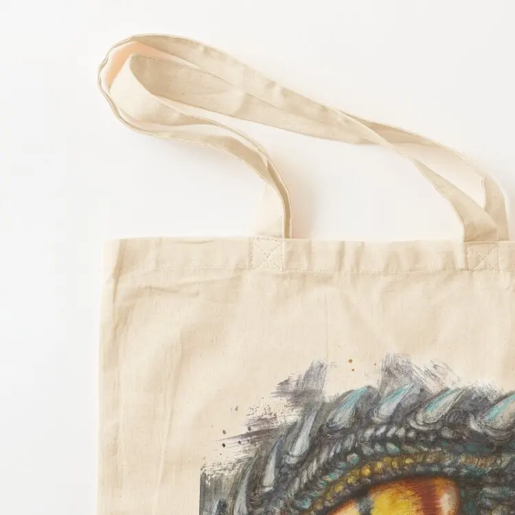 The eye of Meraxes. Dragon of Queen Rhaenys Targaryen. Tote Bag tote bag woman Lady bags Women's beach bags