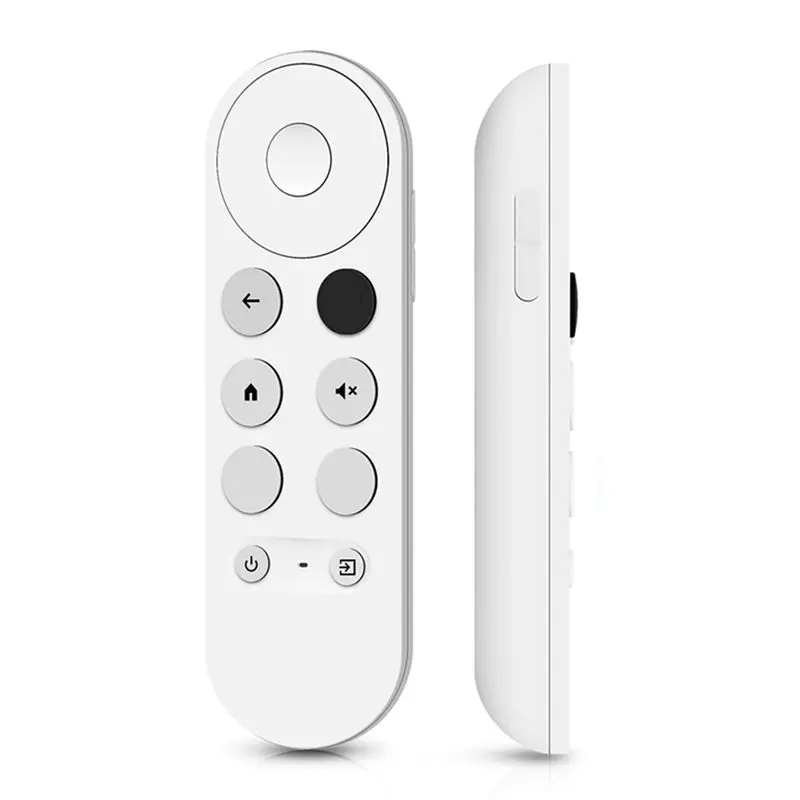 ABKN 4X Replacement G9N9N Voice Bluetooth IR Remote Control for Google TV Chromecast 2020, White
