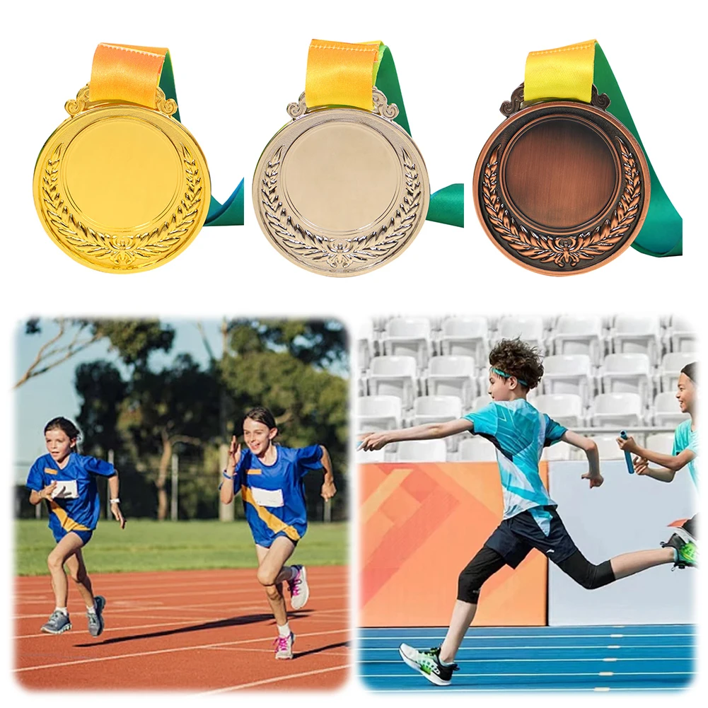 

30 Pieces 2 Inches Winner Medal Gold Silver Bronze Prizes Winner Medals Gold Prize for Sports Competitions Party