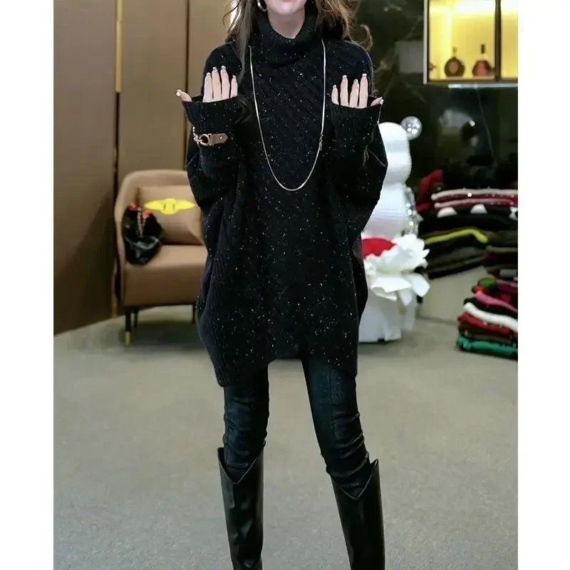 البلوزات لاعبا البلوفرات امرأة في سن المراهقة هامش الجمجمة الرسم هالوين الرعب مهرجان حفلة القوطية الظلام الخريف مخيف الدافئة Ins #3