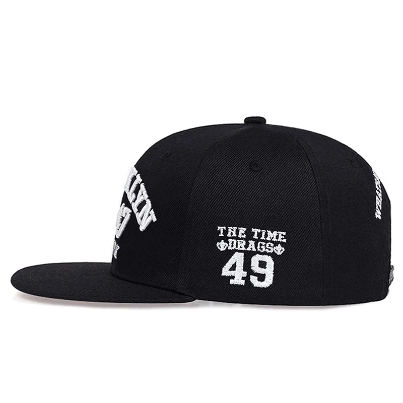 Czapka z daszkiem Hip Hop Man kobieta czapka typu Snapback dorosłych na co dzień kapelusze przeciwsłoneczne moda BROOKLYN 1947 haft Fastball