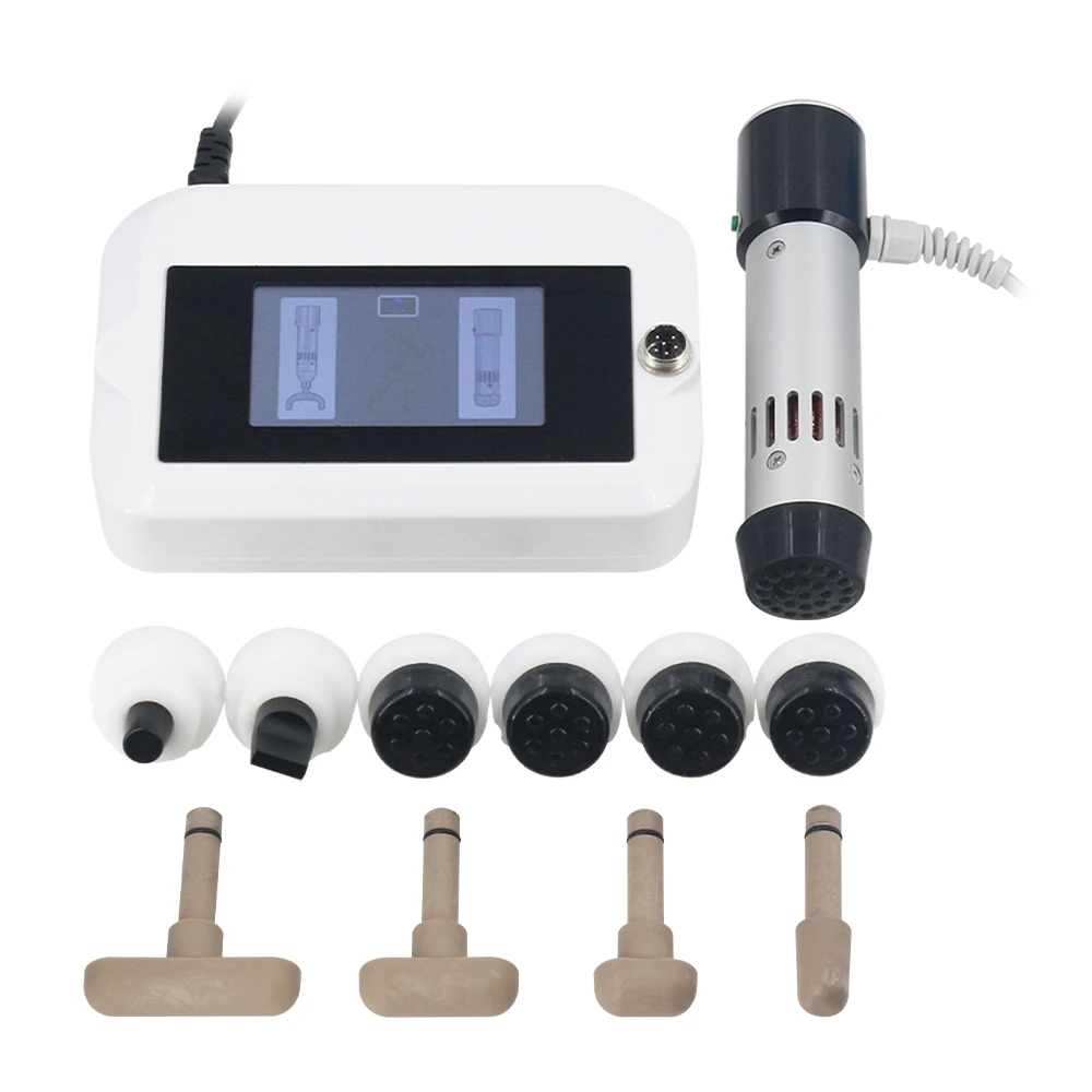 آلة العلاج بالمستخدمين لضعف الانتصاب تدليك الجسم الاسترخاء الألم تخفيف بتقويم العمود الفقري أداة 2 في 1 موجة الصدمة #3