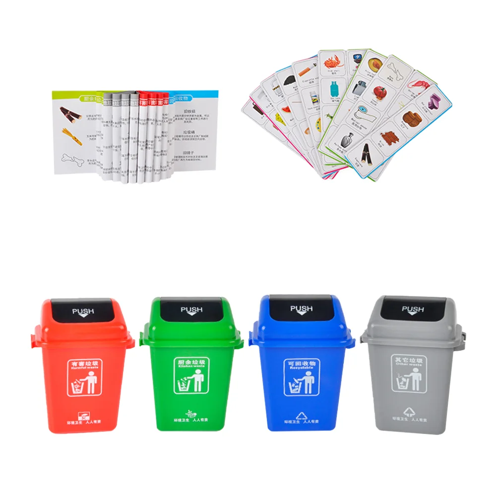 

Garbage Sorting Toys Kids Children Early Educational Environmental Protection Plaything Desktop