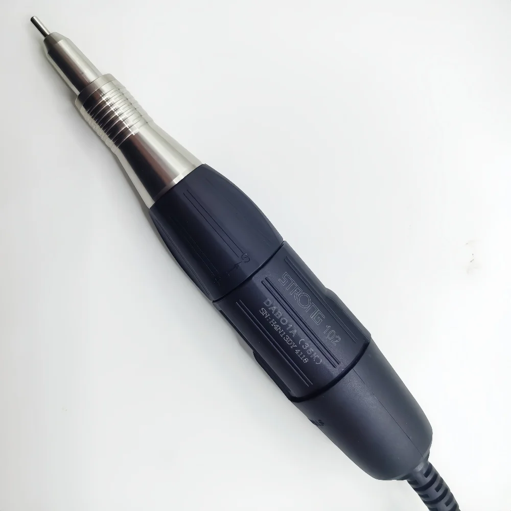 Dental STRONG 102 Micromotor Polishing 35000RPM Nail Drill Pen Handpiece For STRONG 210 90 204 207B Electric Manicure Machine