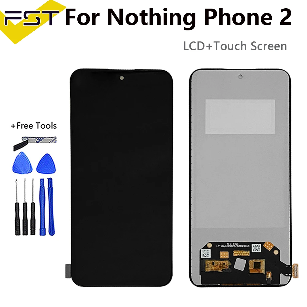 

6.7" TFT LCD Display For NOTHING Phone 2 LCD With Sensor Touch Panel Screen Digitizer Assembly For Nothing Phone2 Phone 2 LCD