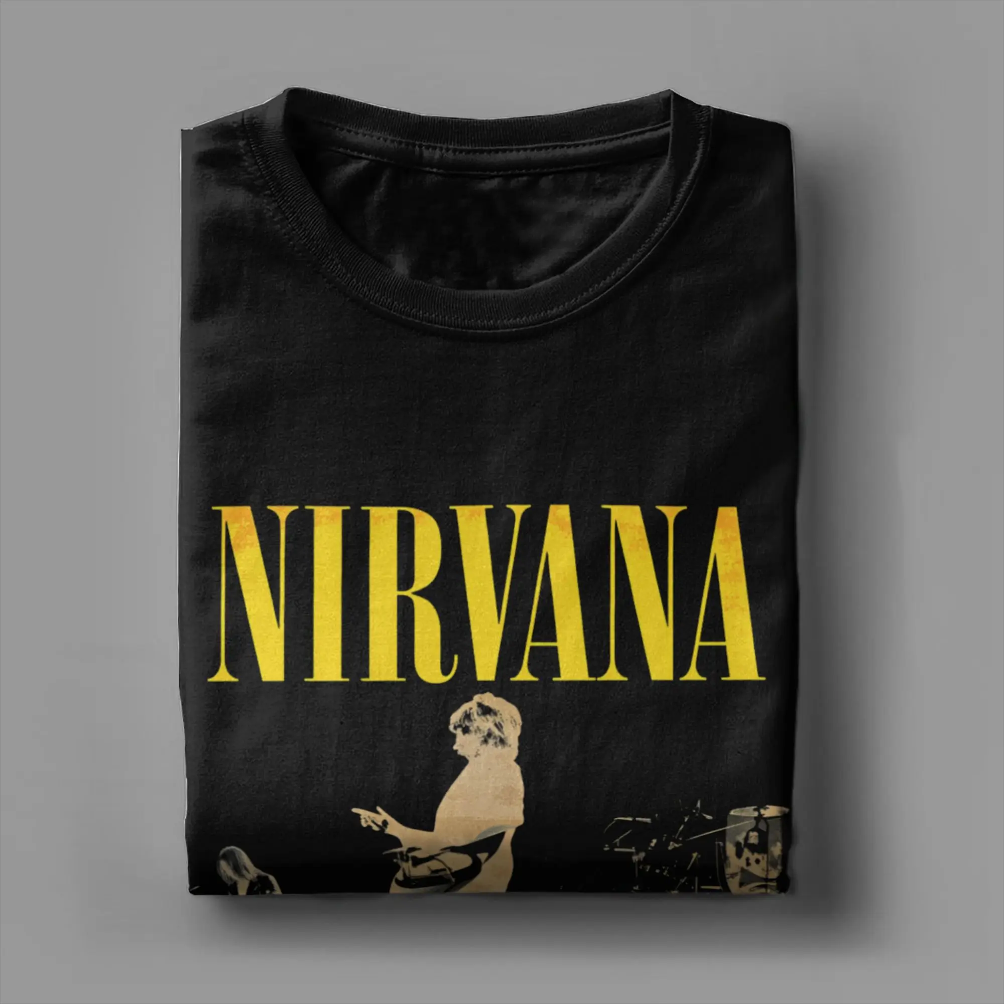 نيرفانا لايف عند القراءة تي شيرت الرجال 100% القطن مضحك تي شيرت Crewneck تي شيرت قصير الأكمام بلايز وصول جديد #4