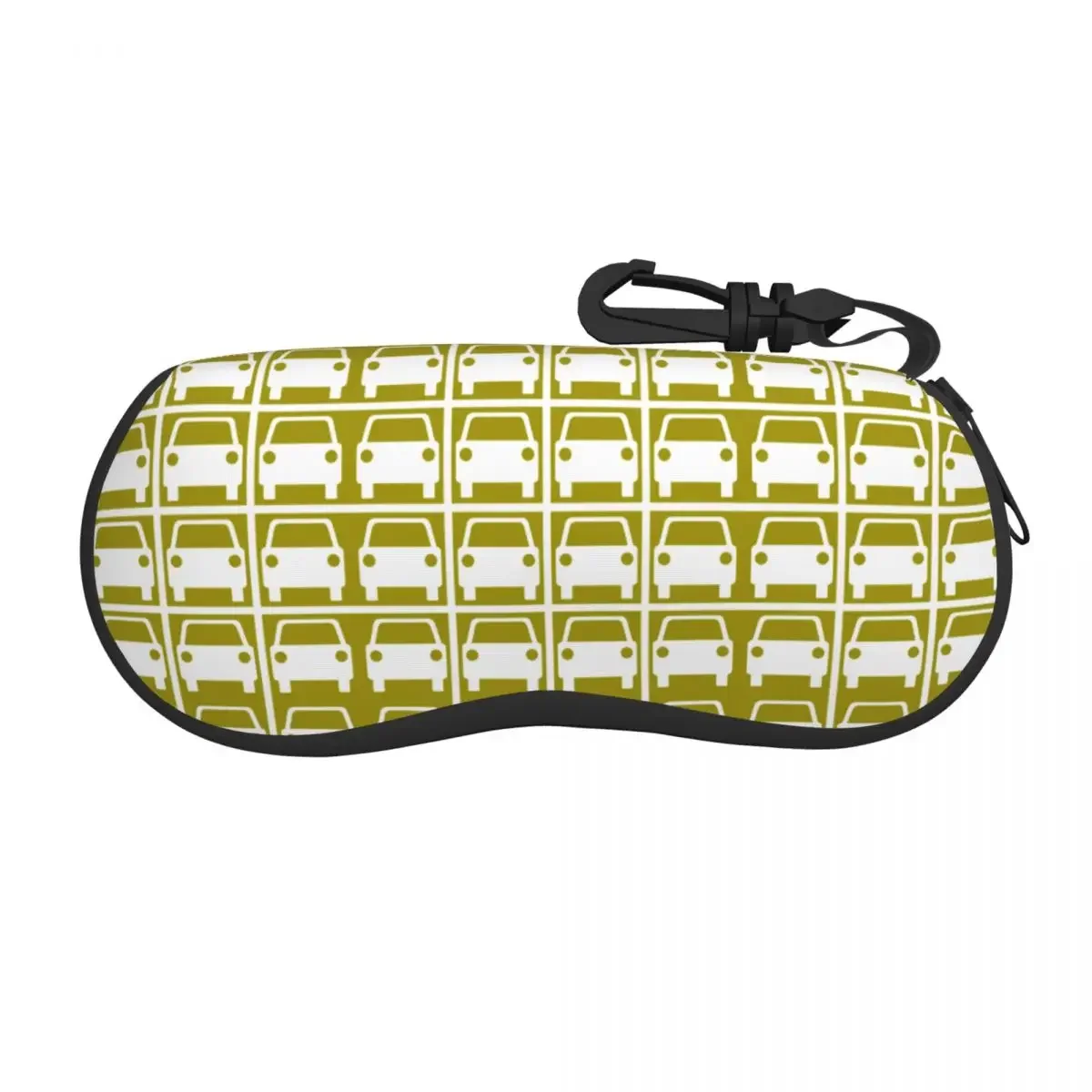 Custom Car Park Pattern Moss Shell Glasses Case Unisex Cool Orla Kiely Eyeglasses Case Sunglasses Protector Box