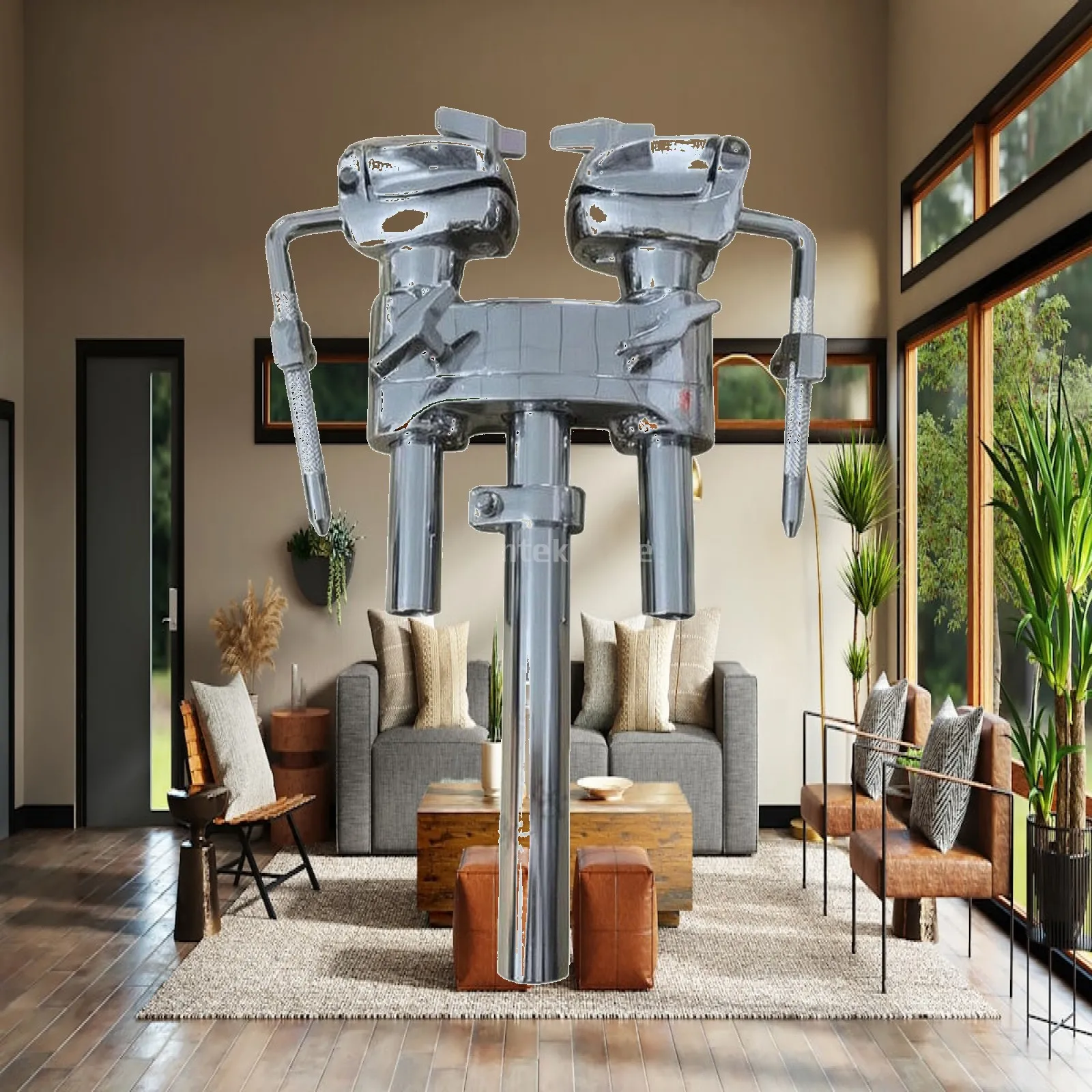 Drum Hardware Mounting Clamp Bracket Zinc Alloy Percussion Accessory for Tom Drum Rack Stand Support Tube