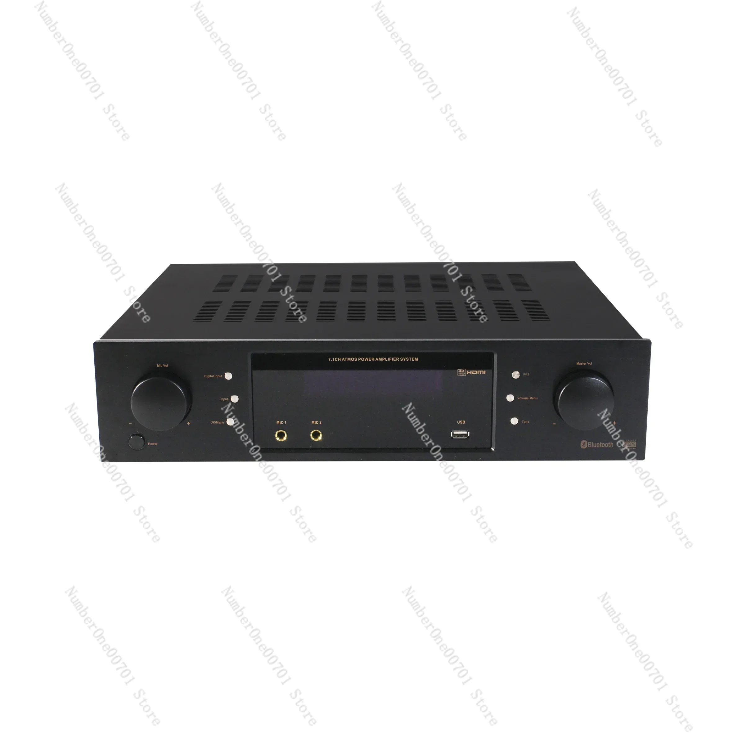 7.1 Channel Hi-fi Home Theater 4K HD 3D Video Digital Audio Video Amplifier With Built-in High-end Bluetooth Chip