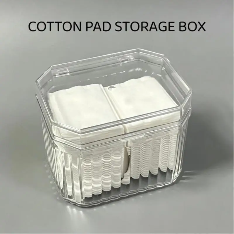 Amour Nook1Pcs Multifunctional Storage Box For Storing Makeup Cotton Cotton Swabs Hair Cords Hair Clips Tissues And Other Items