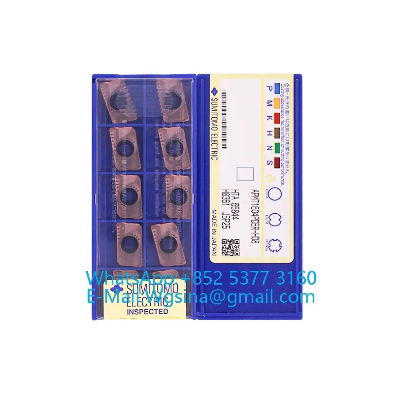 APMT APMT1135 PDER-G04 G08 ACP200 JSP25 ACK300 Milling Insert 10pcs 100% Original