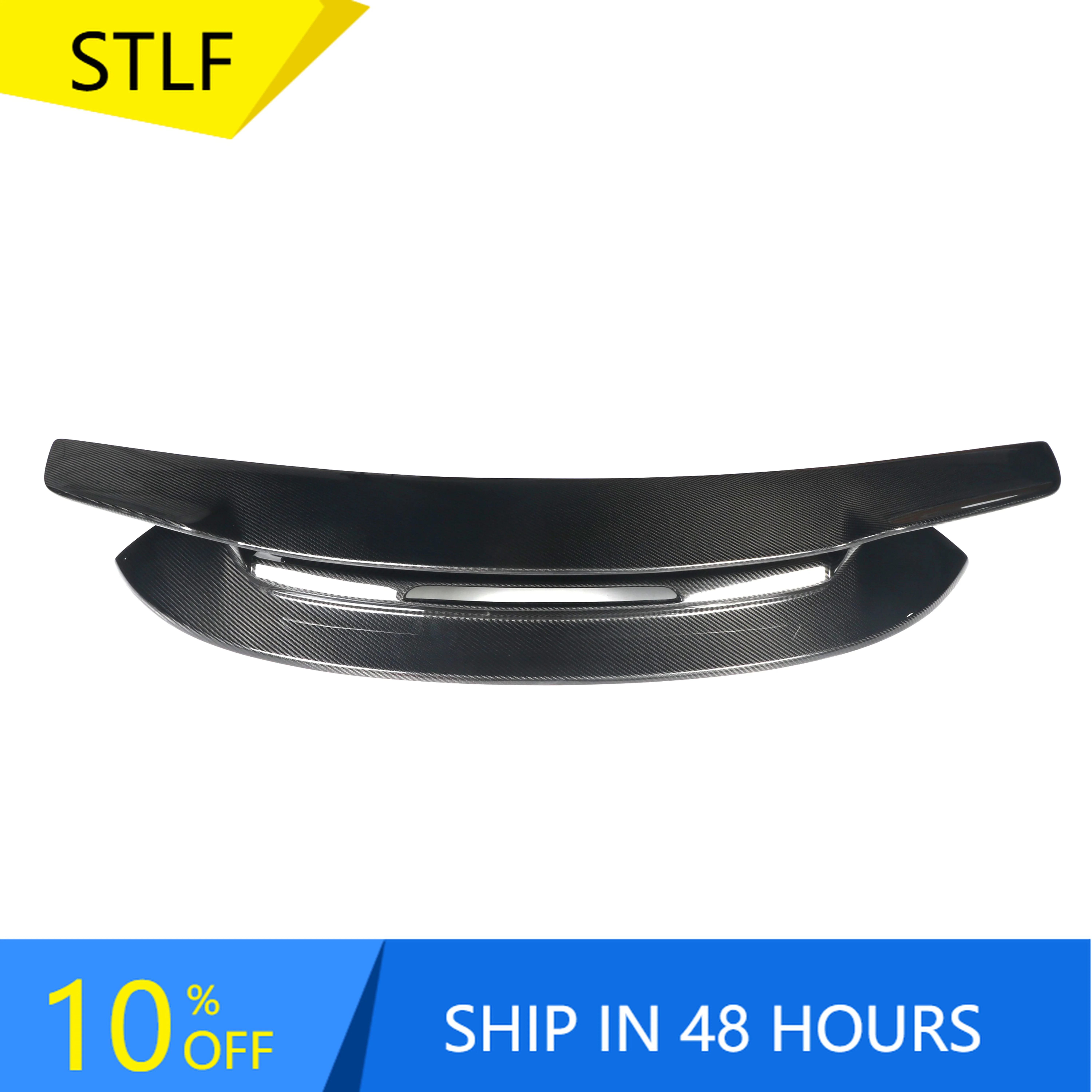 

STLFFor Porschess Carrera Sport Design 911 991.2 SD Style Carbon Fiber Rear Spoiler Rear WingRear Tail Fin