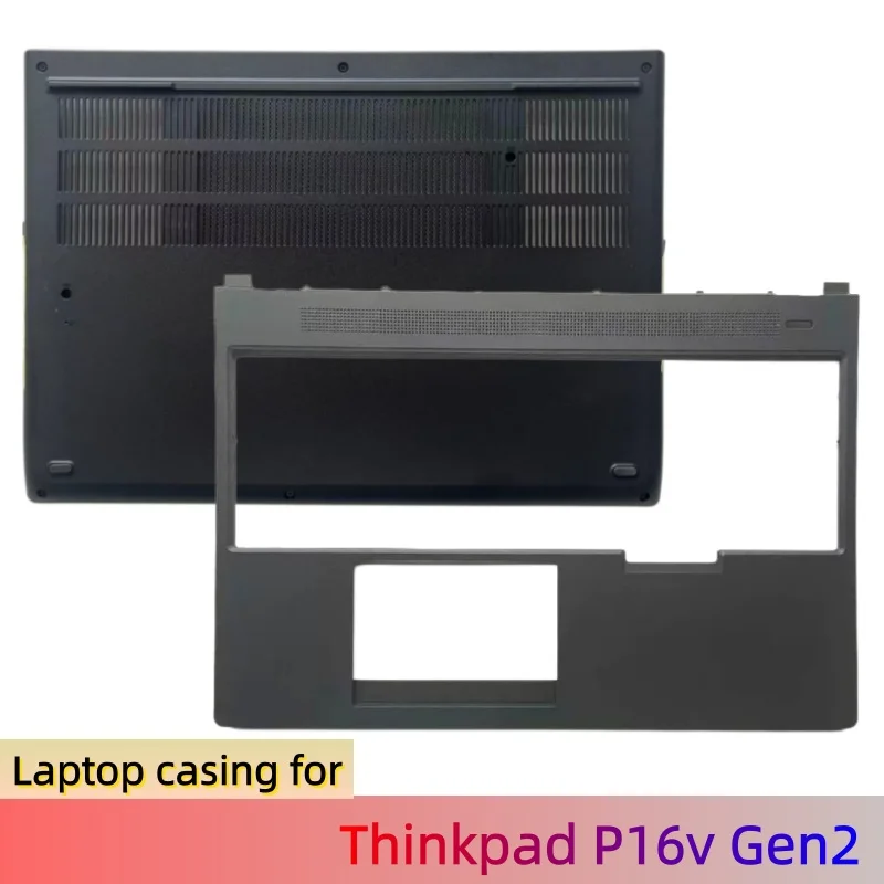 New Casing For Thinkpad P16V Gen2 Upper Case Palmrest Cover/Bottom Base Cover Lower Case