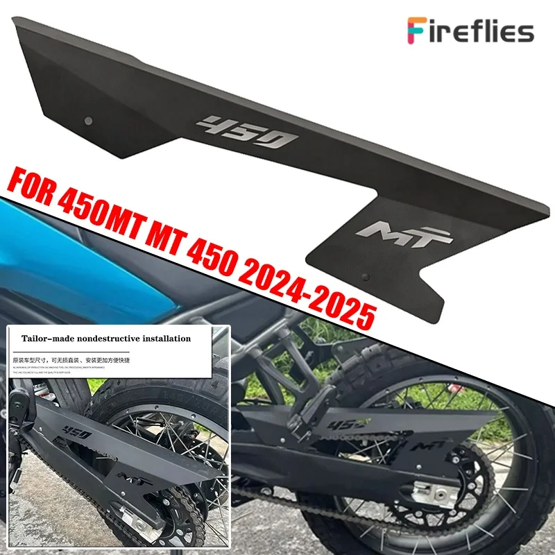 

For CFMOTO CF450 MT 450 450MT MT450 450mt Motorcycle Accessories Chain Wheel Protection Cover Chain Cover Gear Cover Protection