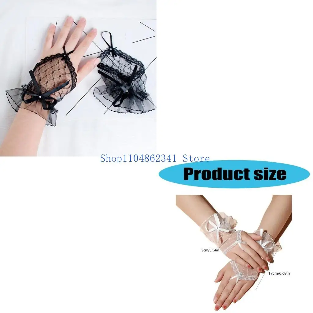 5asd Delicate Lace Gloves Adding Elegance To Any Outfit Fingerless Gloves