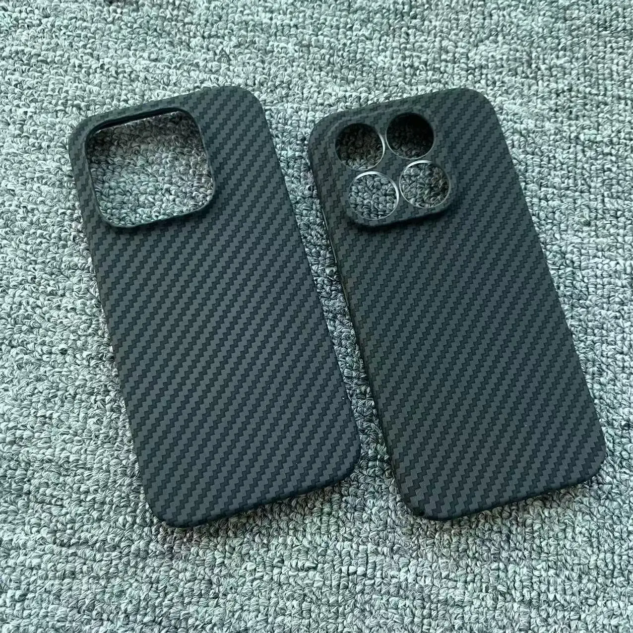 For Xiaomi 17 Case New Matte Hard PC Fashion Carbon Fiber Te