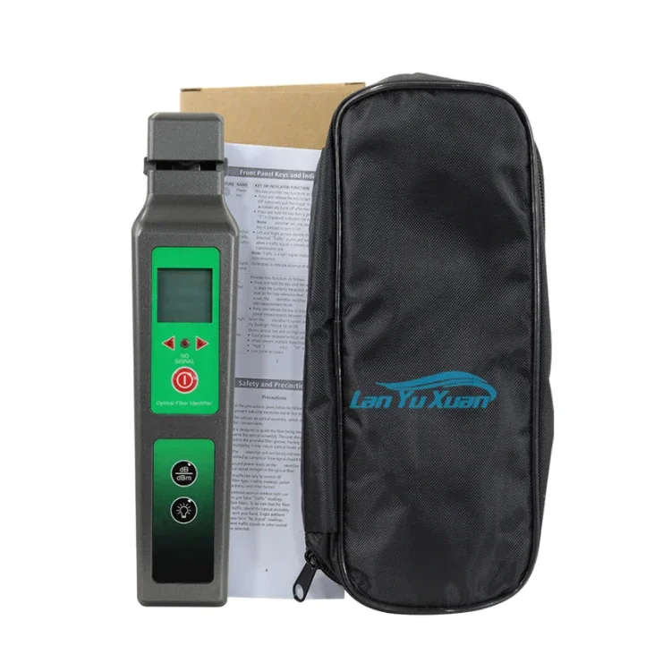 

Brand New FTTH Optic Fiber Identifier Including VFL Red Light Handheld Cable Tester