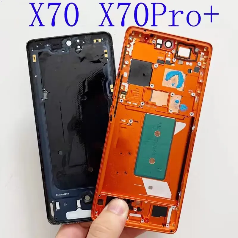 Original Repair For Vivo X70 Pro+ Pro Plus Rear Back Battery Cover Glass Door Lid Shell Housing Case V2145A V2114 Replacement