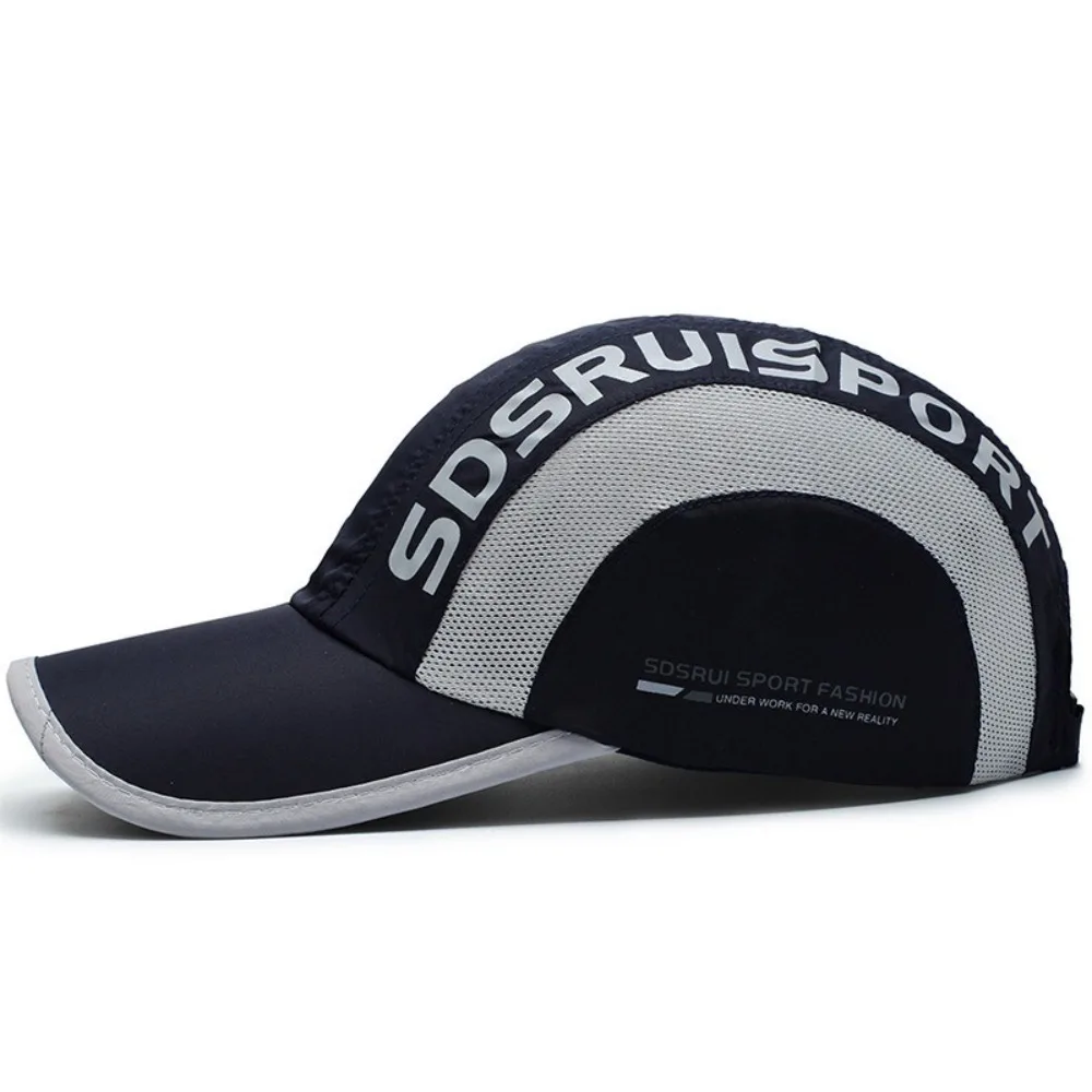 Fashion Quick Drying Baseball Cap Adjustable Ultrathin Sun Visor Cap Breathable UV Protection Cap Outdoor Fishing Hiking Golf
