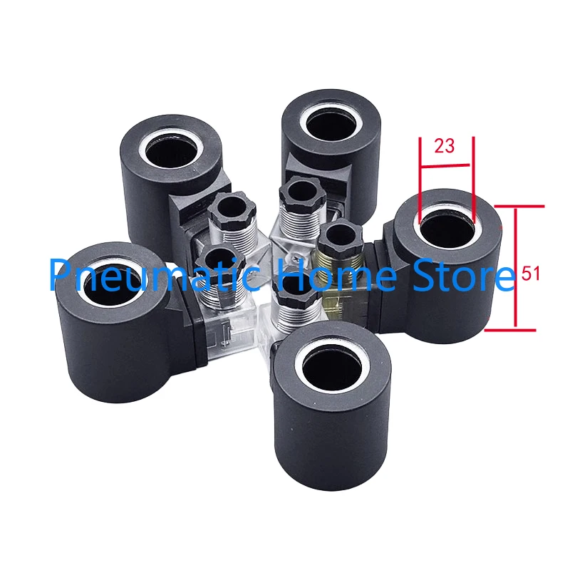 Hydraulic Electromagnetic Valve Coil MFB10-60YC 220V MFZ10-60YC 24V Inner Diameter 23mm Height 51mm