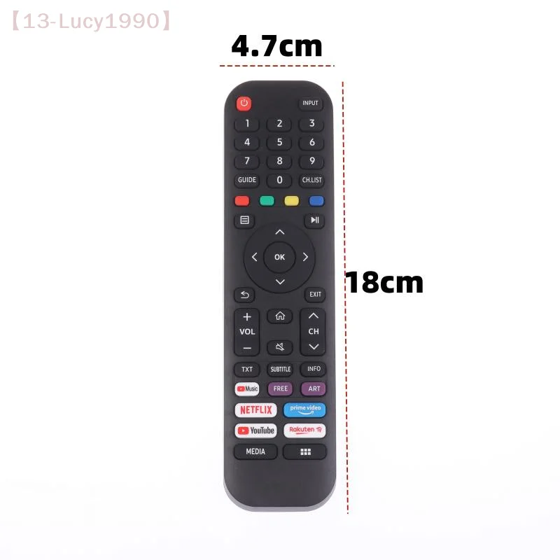 جهاز تحكم عن بعد واحد متوافق مع تلفزيون Hisense 4K UHD LED الذكي EN2G30H EN2P30H EN2B30H EN2A30 #3