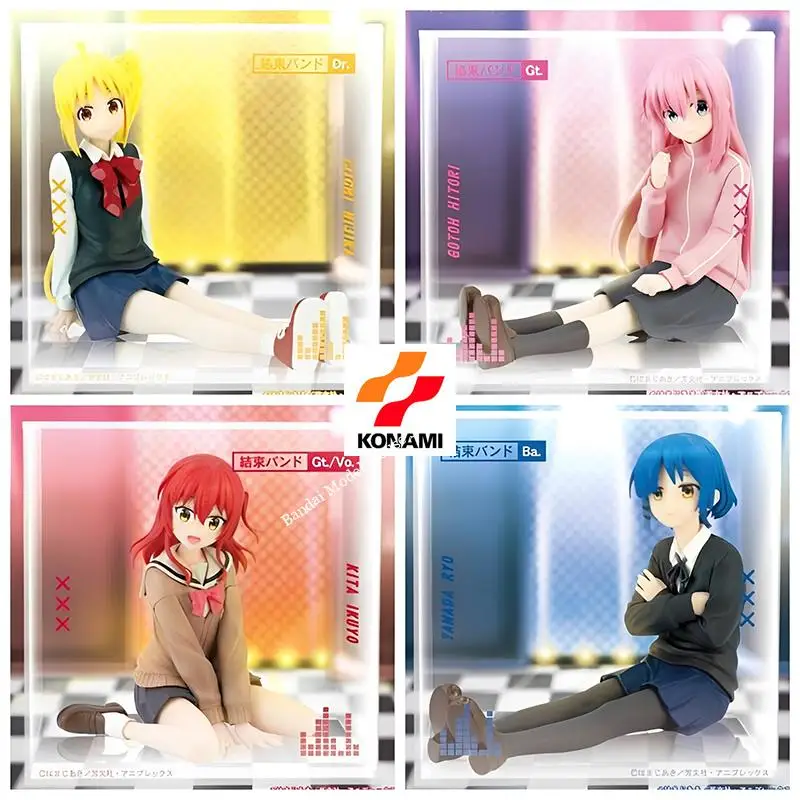 KONAMI BOCCHI THE ROCK! Gotoh Hitori Kita Ikuyo Yamada Ryo Ijichi Nijika PVC Anime Action Figures Model Collection Toy