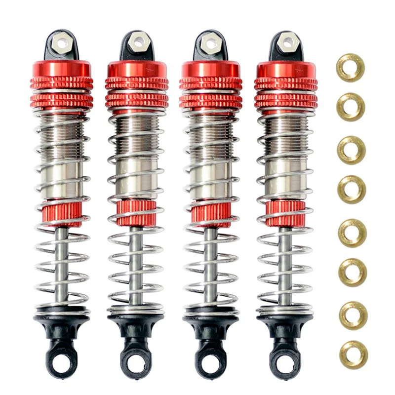 

AM-4Pc Metal Damper for XLF X03 X04 X03A Max X04A Max 1/10 RC Car Brushless for Truck Upgrade Parts1