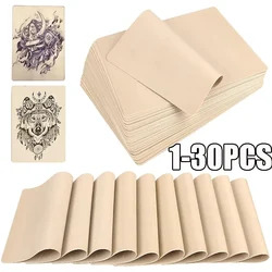 1-30PCS Tattoo Beginner Fake Skin Exercise Tool Tattoo Blank Practice Skin Eyebrow Paint Double Side Synthetic Leather