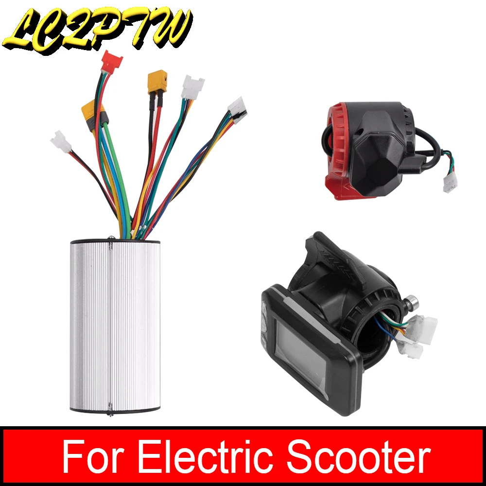 

1Set Controller Brake LCD Display Monitor Brake Set 250W Electric Scooter Controller Brushless Motor Electric Bicycle Accessory