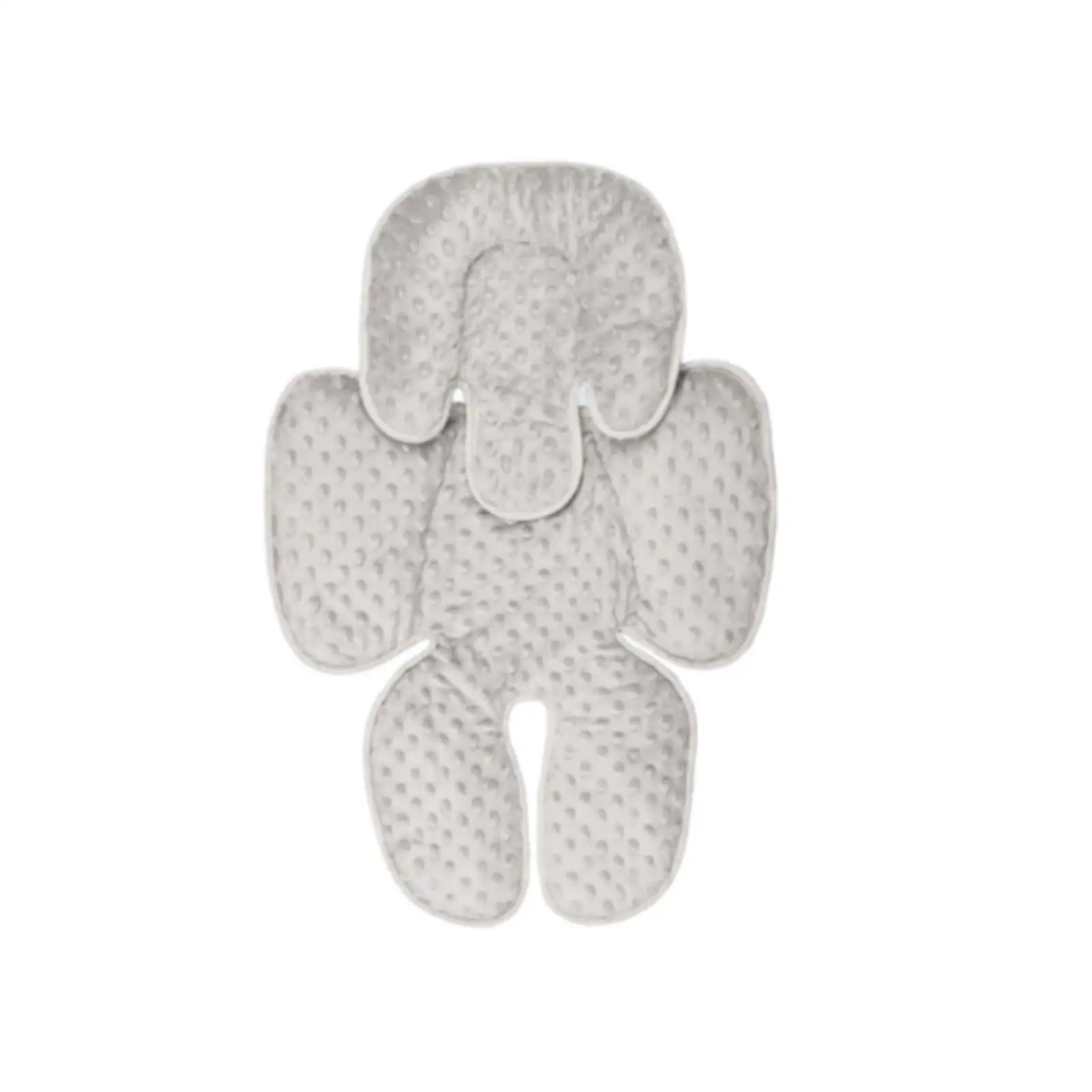 Baby Car Seat Insert Contoured Infant Support Cushion with Headrest Car Seat Pad with Head Support Padded Liner Dimpled