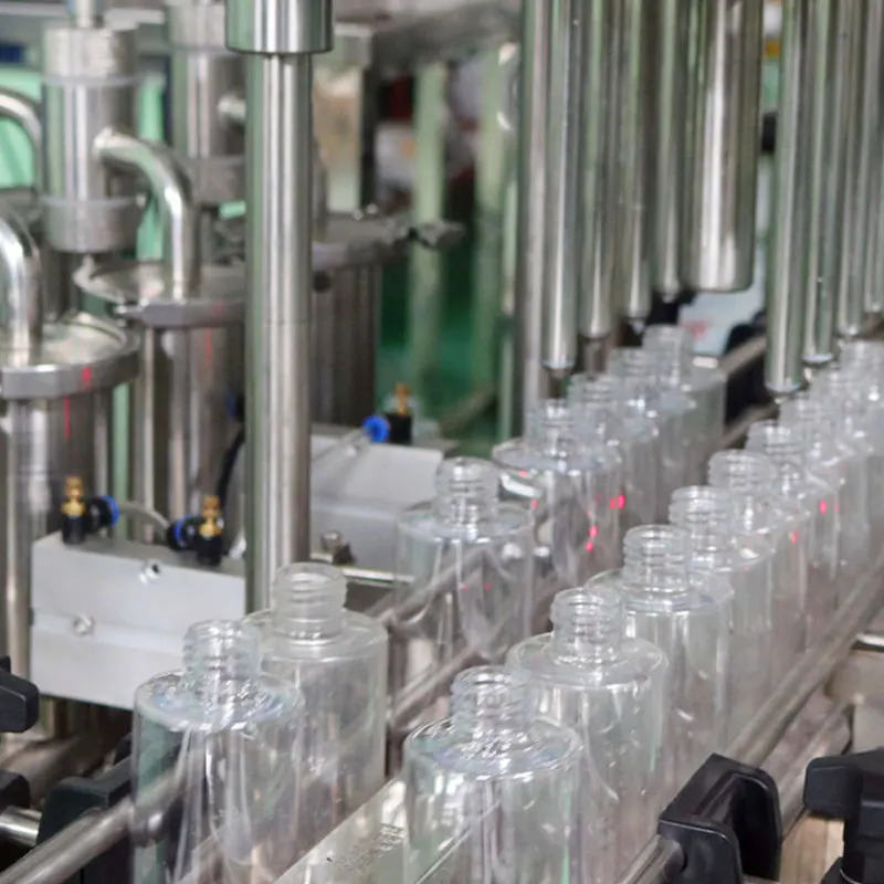 Automatic Bottling Fill Machine Cook Oil Juice Water Liquid Small Bottle Vial Filling Capping Labeling Machine Customized