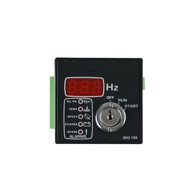 For DKG155 Genset Monitoring Control Board Digital Display Key Switch Module Multi Indicator Alarm Diesel Generator Controller