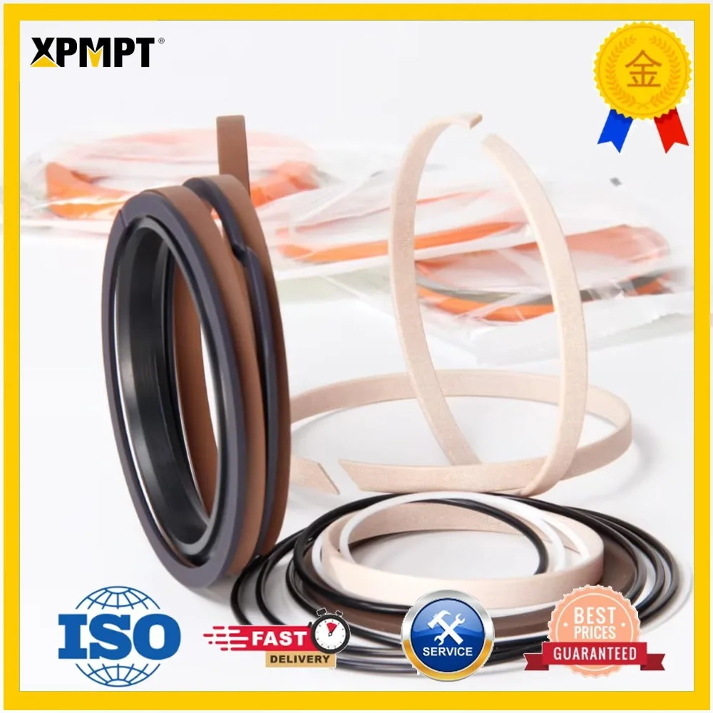 Arm Cylinder Seal Kit Compatible with Liugong CLG230 88A0824 Excavator Stick Cylinder Rebuild