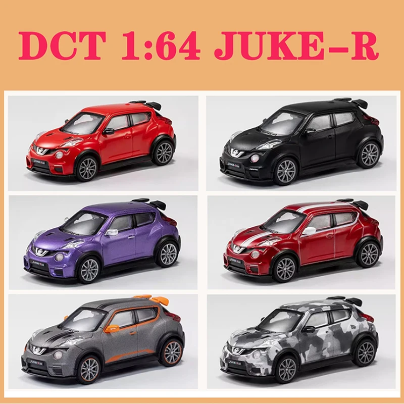

DCT 1:64 Scale JUKE-R Alloy Simulation Car Model Collection Decorated Holiday Gifts Toys Souvenir Static Display
