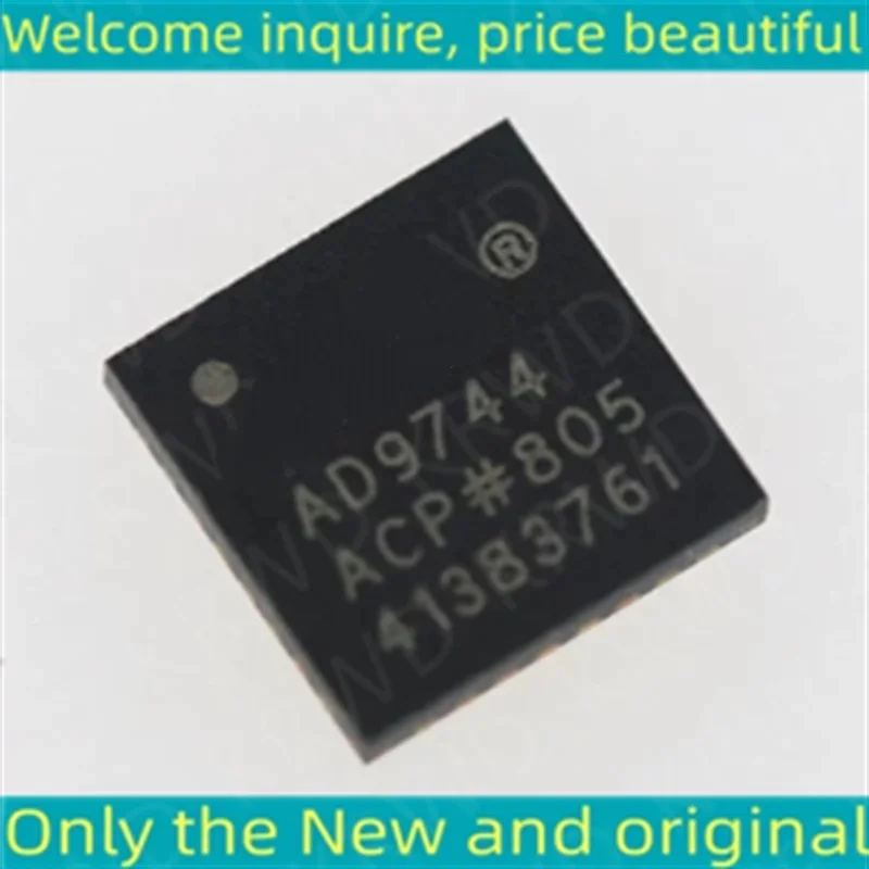 2PCS AD9744 New and Original Chip IC  AD9744ACPZRL7  AD9744ACPZ  WFQFN-32