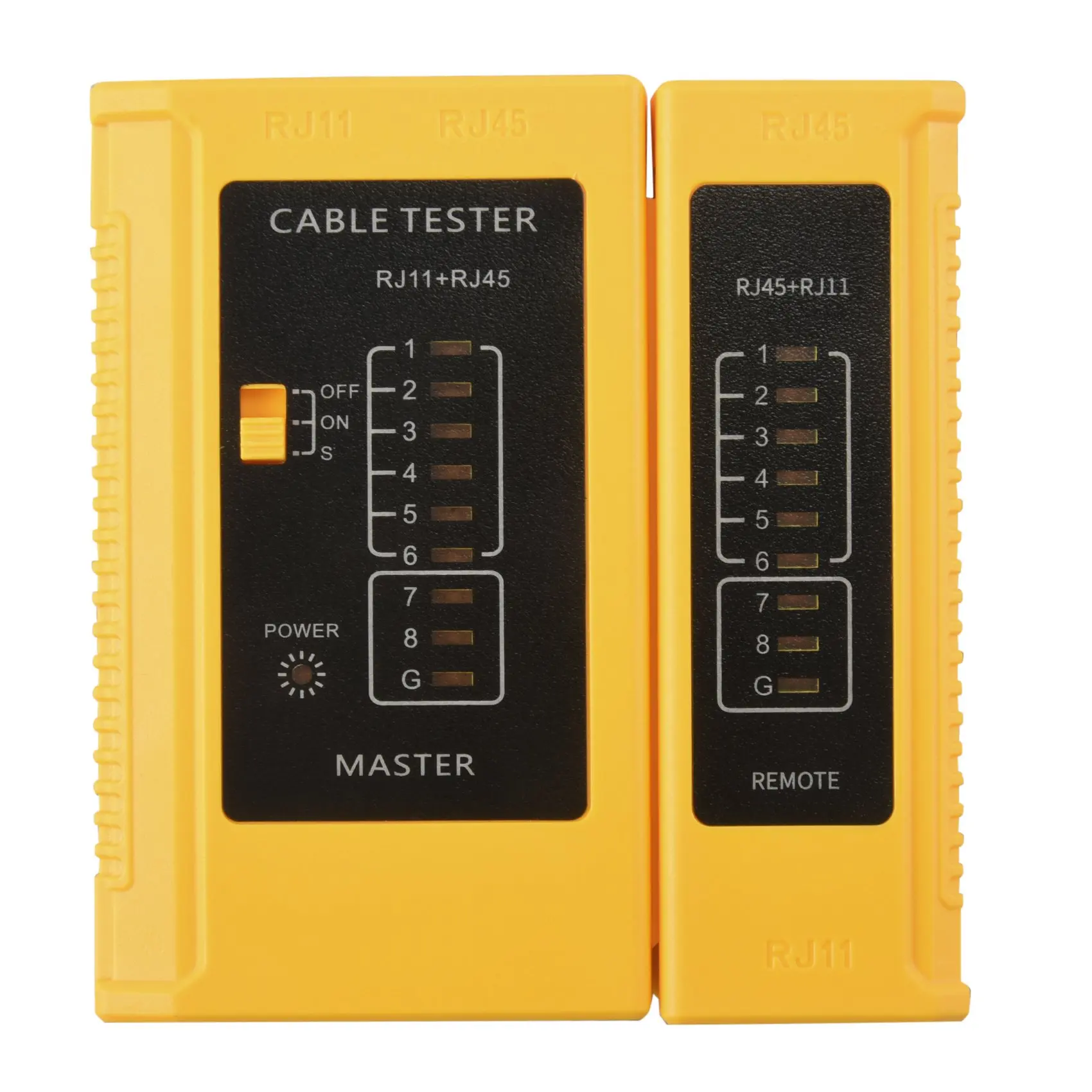 Network Cable Tester Test Tool RJ45 RJ11 RJ12 CAT5 CAT6 UTP USB LAN Wire Ethernet Cable Tester(Battery Not Included)