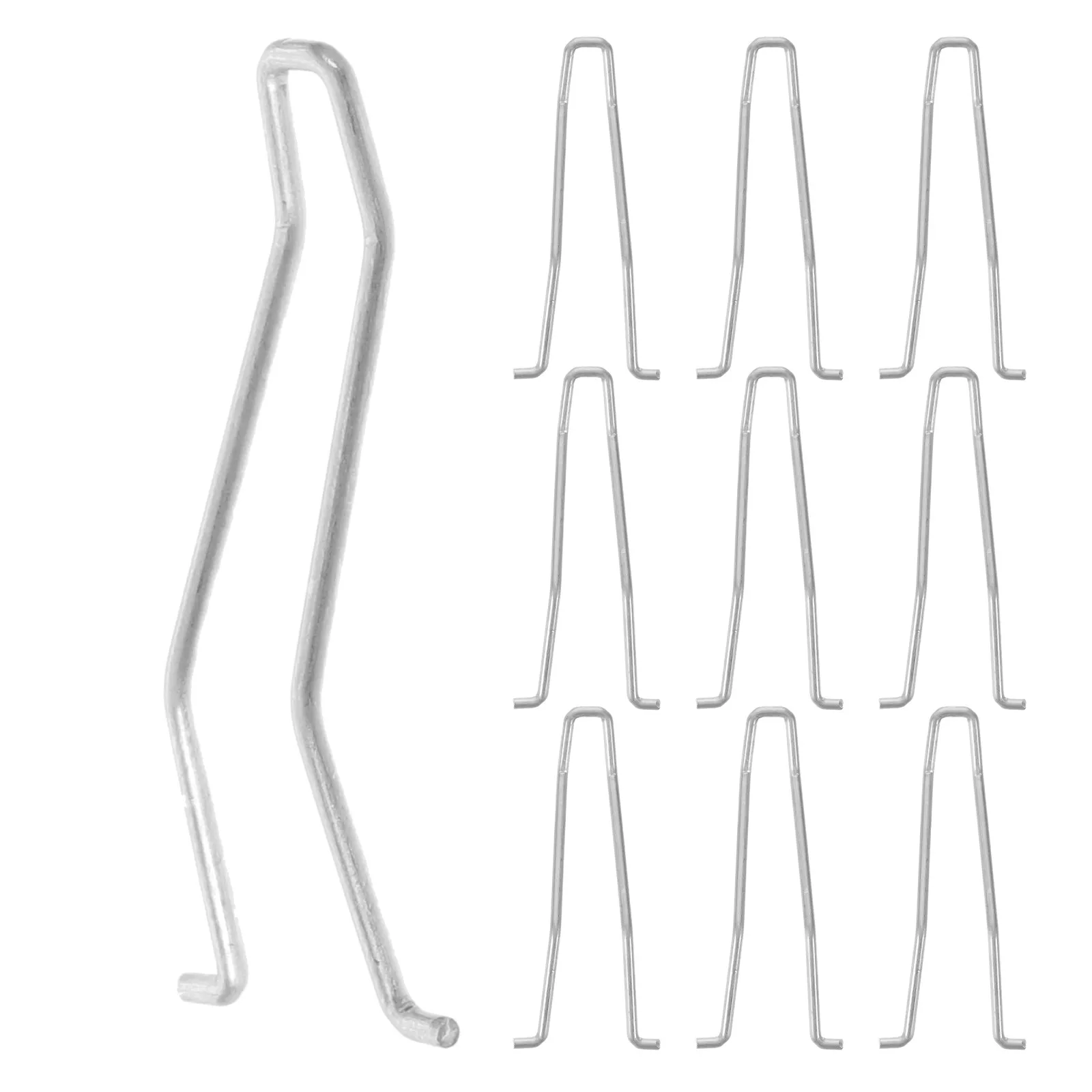 10Pcs Stainless Steel Nail Clipper Springs Universal Replacement Heavy Duty Spring Spare Parts Pedicure Nipper Spring Repair
