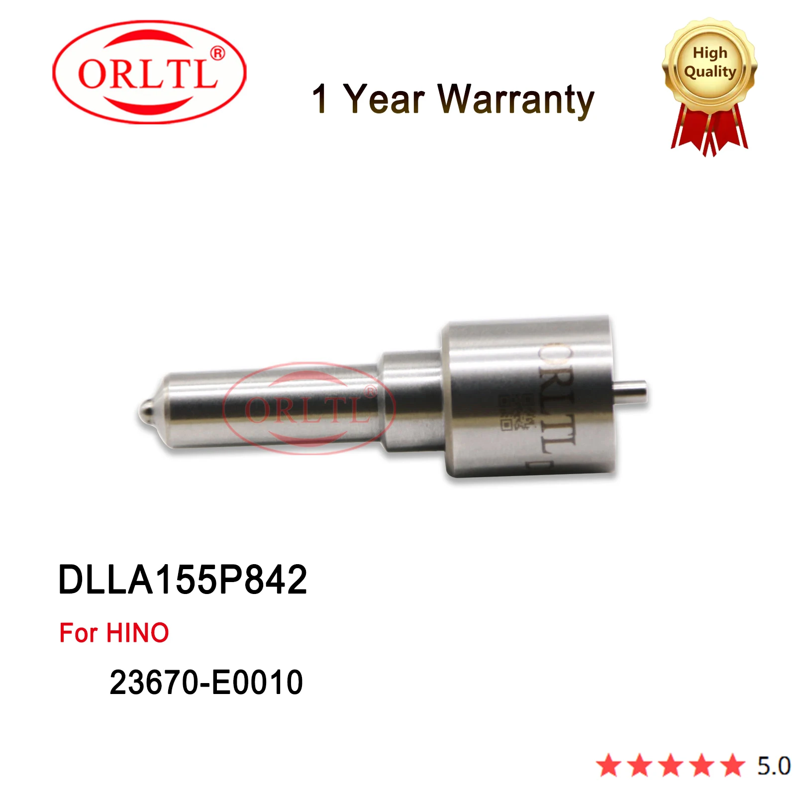 23670-E0010 Common Rail Injector Nozzle Tips DLLA155P842 093400-8420 For HINO J08E 095000-6590 095000-6591 095000-6592