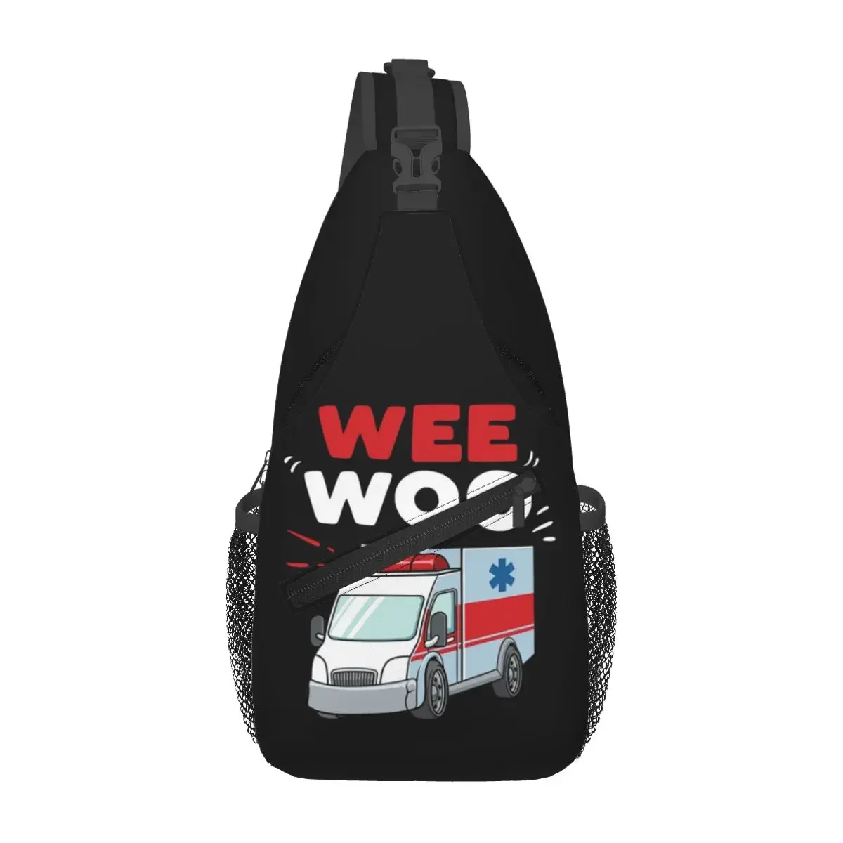 

Wee Woo скорая помощь фельдшер аварийная медицина подарок нагрудная сумка мужской рюкзак через плечо нагрудная сумка походная рюкзак сумка на плечо