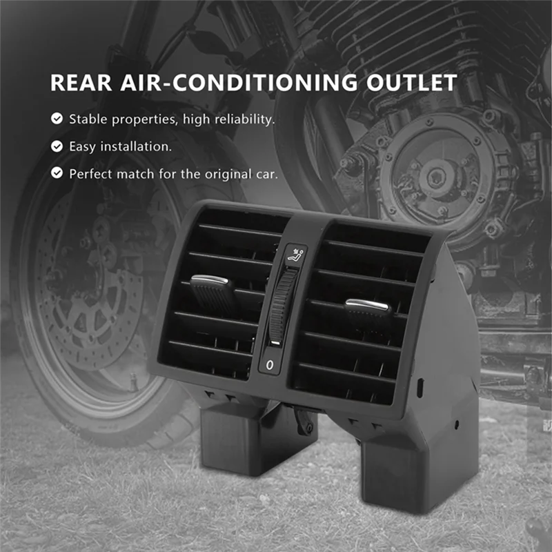 Car Center Console Air Conditioning Rear Air Vent 1TD819203 For VW Touran Caddy Air Conditioning Grill Replacement Accessories-Y