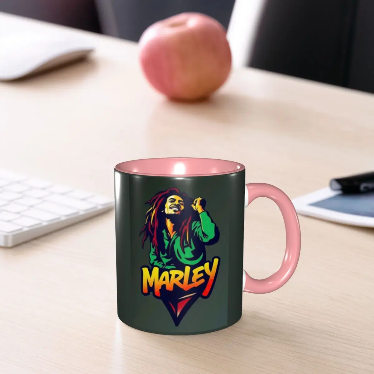 Bob Marley Reggae Mug Funny Ceramic Coffee Cups Tea Mugs Milk Cup Drinkware Gifts for Woman Man